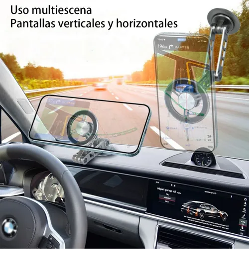 Foto 5 | Soporte Xtellar Magnetico Para Celular Auto Base Coche 360° Aluminio