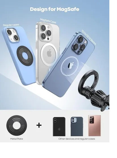 Foto 5 pulgar | Soporte Xtellar De Celular Magnético Para Auto Magsafe De 360°