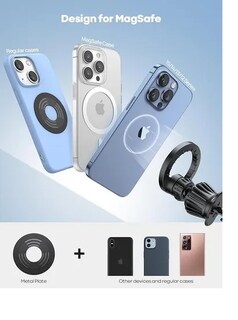 Foto 4 | Soporte Xtellar De Celular Magnético Para Auto Magsafe De 360°