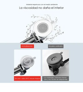 Foto 4 | Soporte Xtellar Brazo Firme Universal Porta Celular Auto 2 En 1 Negro