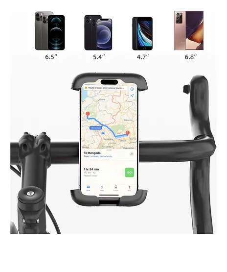Foto 3 pulgar | Soporte Xtellar Para Teléfono Móvil Moto O Bicicleta Color Negro