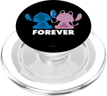 Foto 1 | Accesorio Para Teléfono Disney Stitch And Angel Popsockets Popgrip - Venta Internacional.