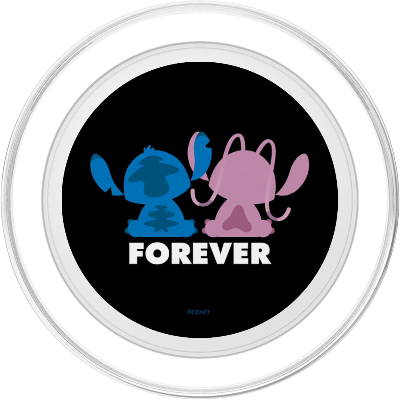 Foto 3 pulgar | Accesorio Para Teléfono Disney Stitch And Angel Popsockets Popgrip - Venta Internacional.