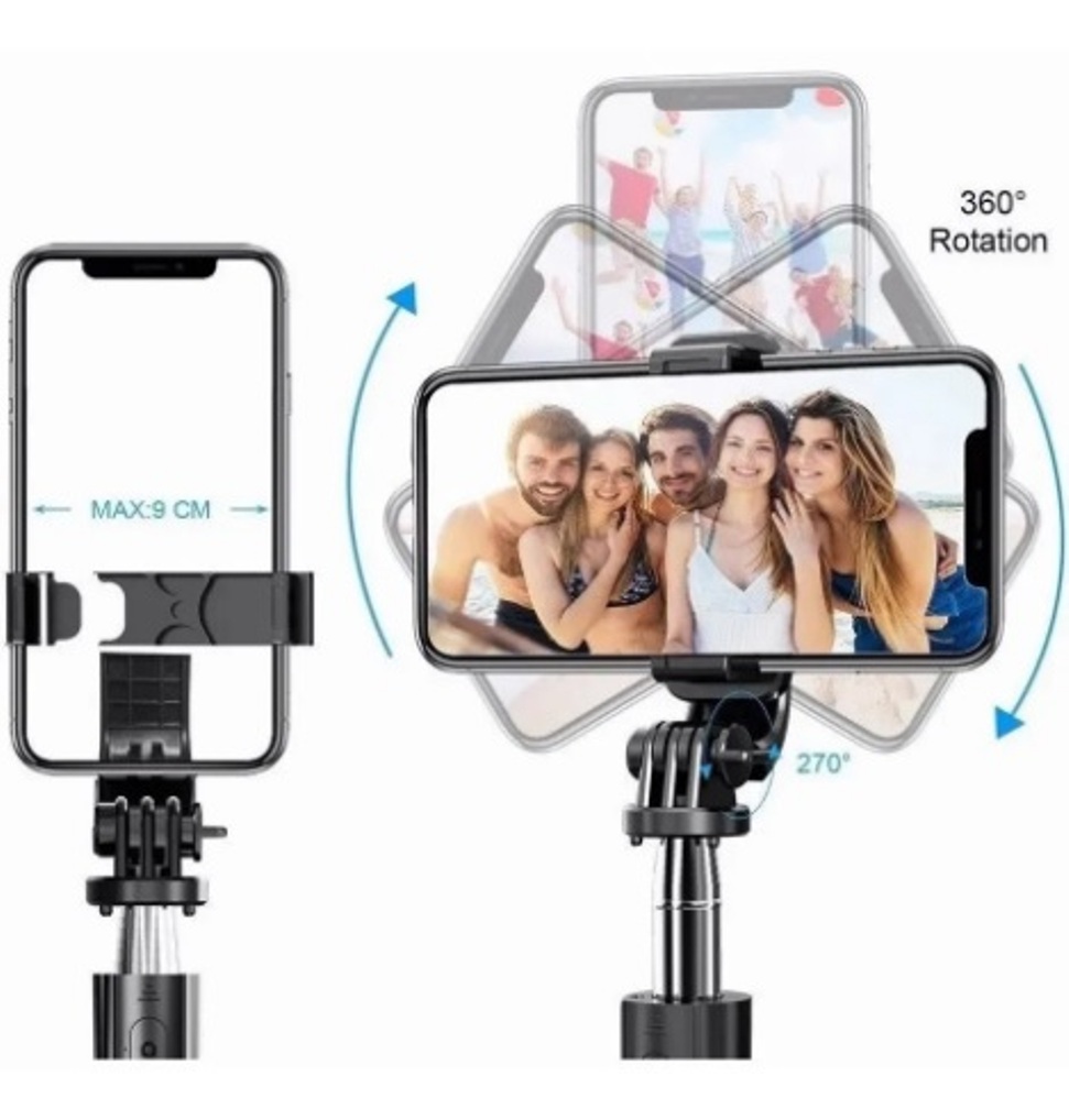Foto 3 | Bluetooth Selfie Stick Con Trípode