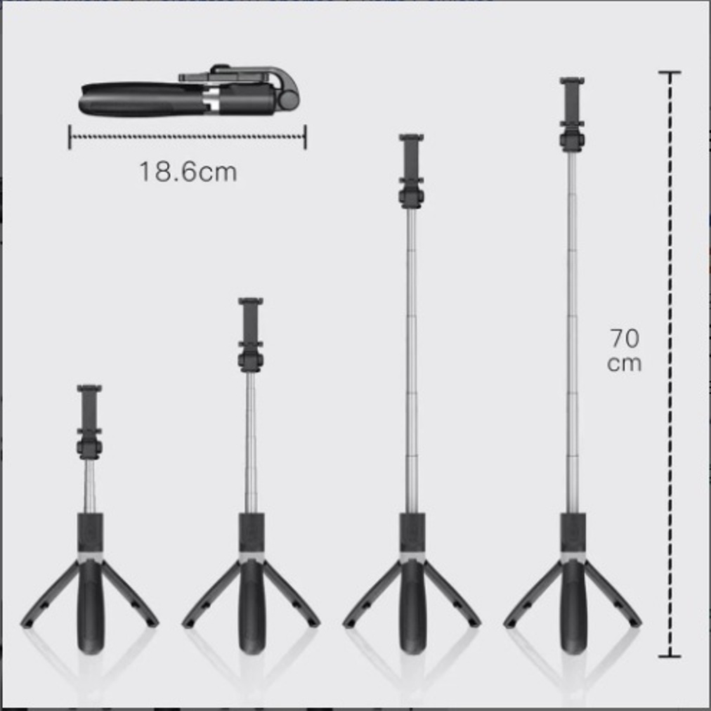 Foto 5 pulgar | Bluetooth Selfie Stick Con Trípode