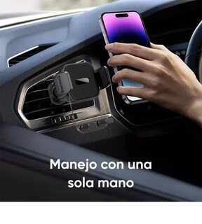 Foto 4 | Soporte Xtellar De Celular Para Auto Con Ganchos Dobles Más Estables Negro