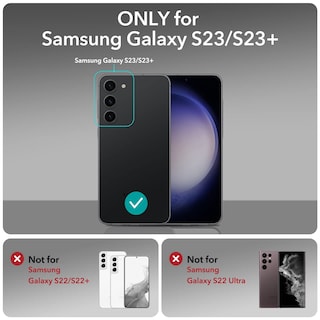 Foto 2 | Protectores De Lente De Cámara Esr Para Samsung Galaxy S23/s23 Plus - Venta Internacional.