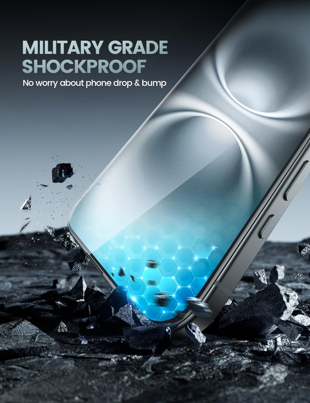Foto 5 pulgar | Protector De Pantalla Lamicall 2+2 Para Iphone 16 Con Lente De Cámara 2 - Venta Internacional.