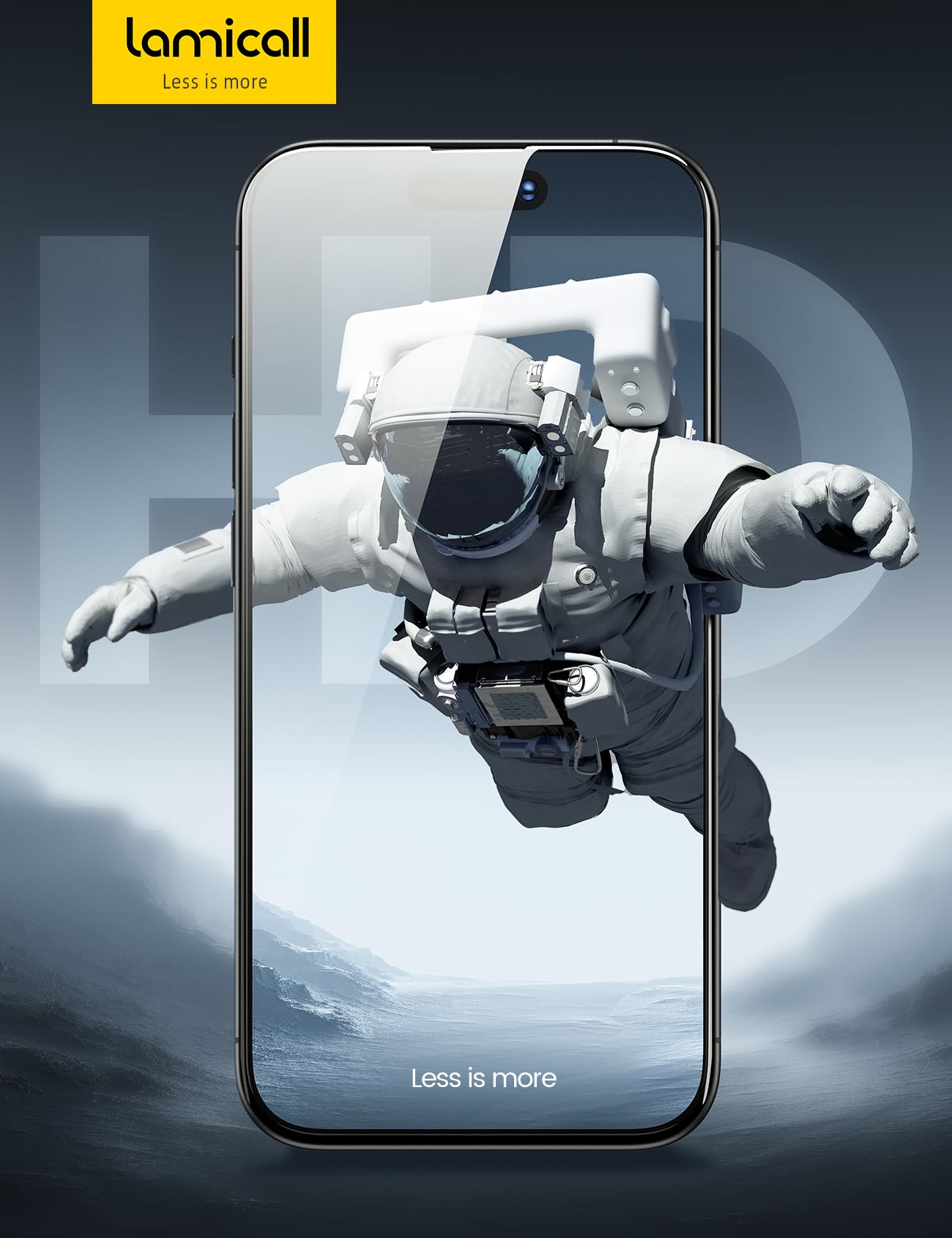 Foto 7 | Protector De Pantalla Lamicall 2+2 Para Iphone 16 Con Lente De Cámara 2 - Venta Internacional.