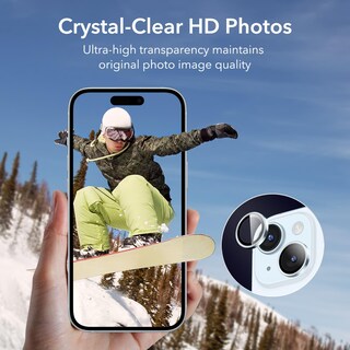 Foto 7 | Protector De Lente De Cámara Esr Armorite Para Iphone 15/15 Plus/14/14 Plus - Venta Internacional.