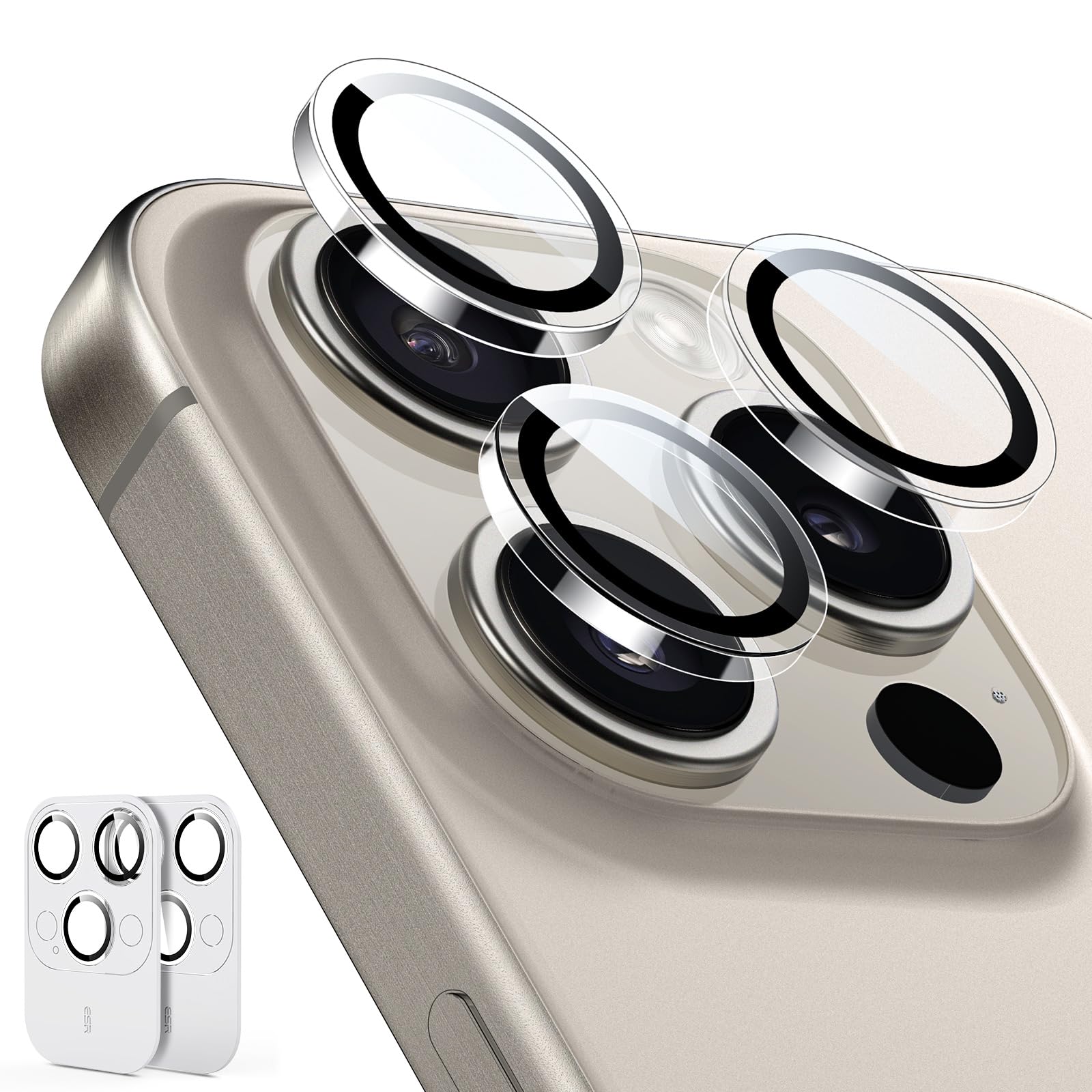 Foto 1 | Protector De Lente De Cámara Esr Para Iphone 15 Pro Max/15 Pro/14 Pro - Venta Internacional.