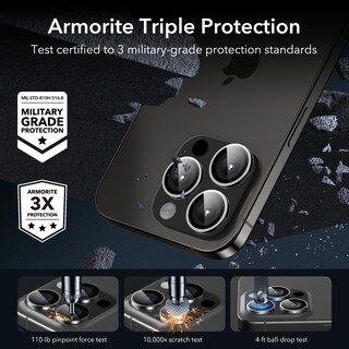 Foto 3 | Protector De Lente De Cámara Esr Para Iphone 15 Pro Max/15 Pro/14 Pro - Venta Internacional.