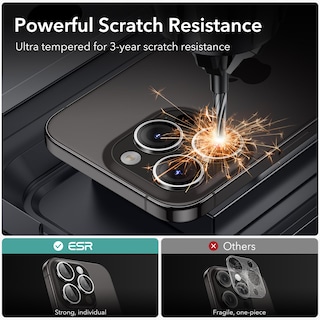 Foto 6 | Protector De Lente De Cámara Esr Para Iphone 15 Pro Max/15 Pro/14 Pro - Venta Internacional.