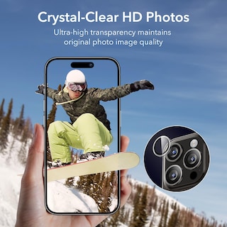 Foto 7 | Protector De Lente De Cámara Esr Para Iphone 15 Pro Max/15 Pro/14 Pro - Venta Internacional.