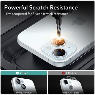 Foto 6 | Protector De Lente De Cámara Esr Armorite Para Iphone 15/15 Plus/14/14 - Venta Internacional.