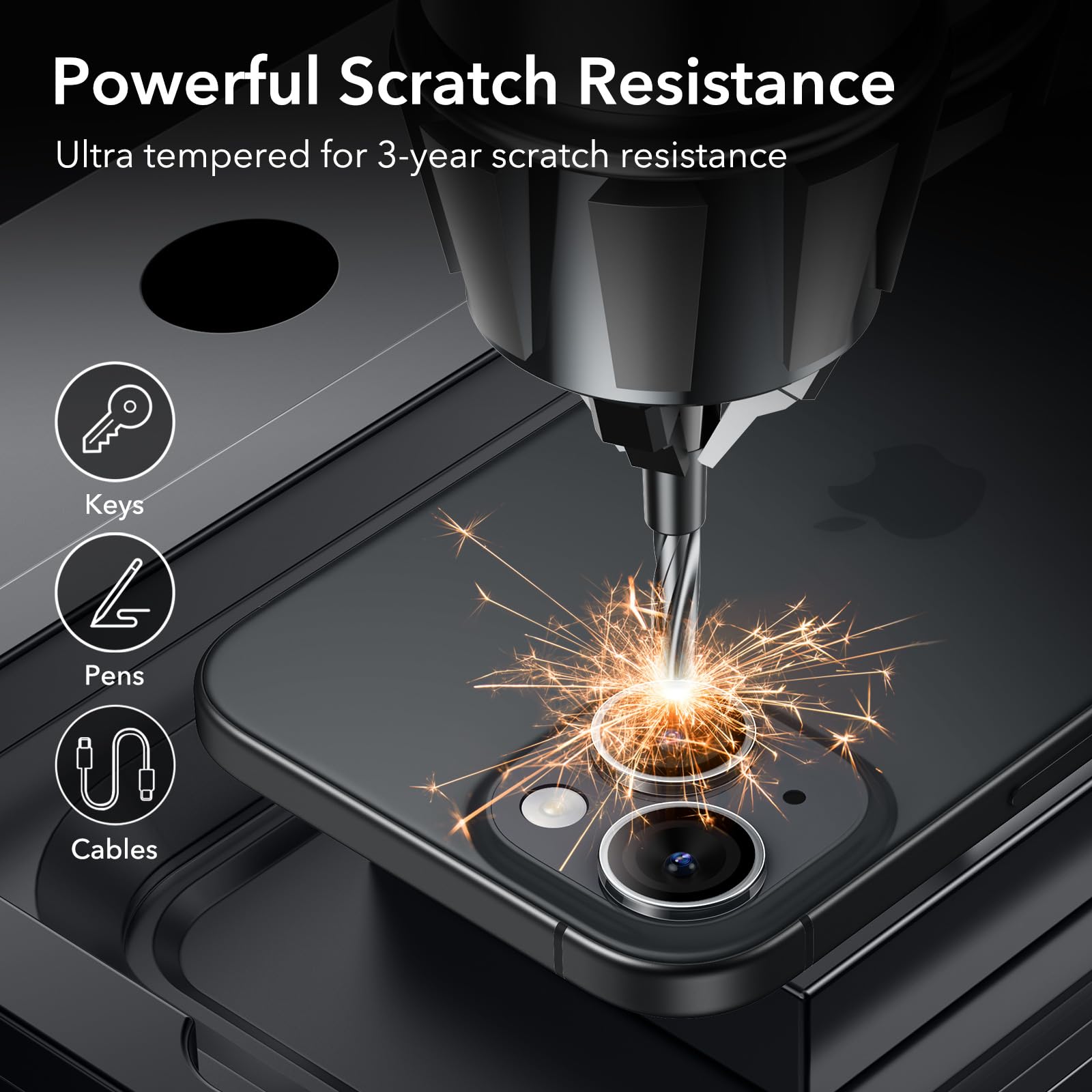 Foto 6 pulgar | Protector De Lente De Cámara Esr Para Iphone 15/15 Plus/14/14 Plus - Venta Internacional.