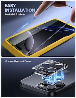 Foto 3 | Protector de Pantalla Lamicall para iPhone 16 Pro Max-Venta Internacional