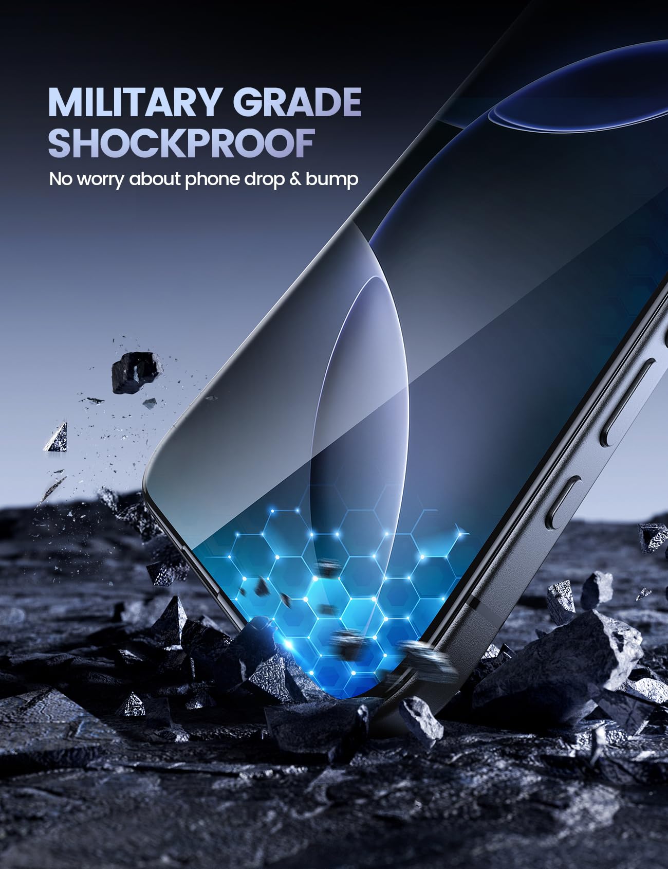 Foto 4 | Protector de Pantalla Lamicall para iPhone 16 Pro Max-Venta Internacional