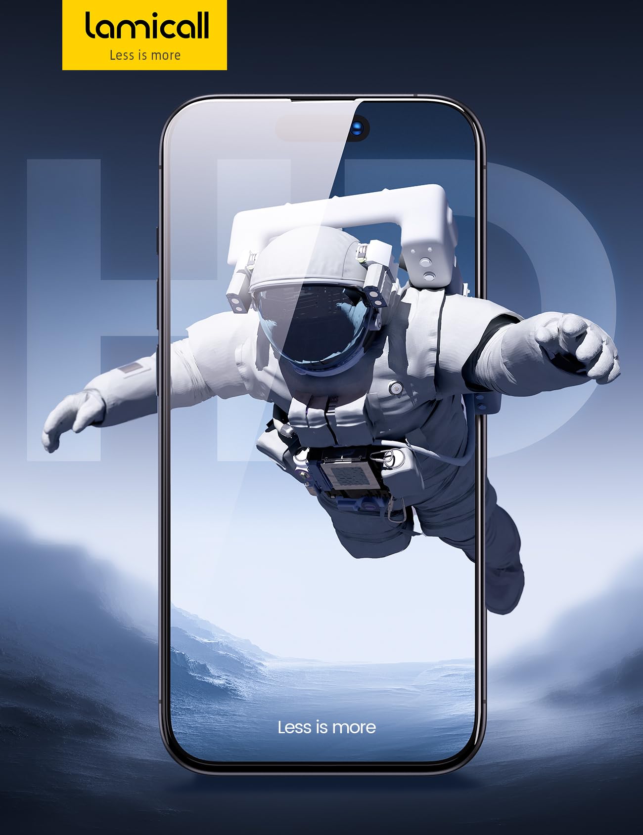 Foto 8 pulgar | Protector de Pantalla Lamicall para iPhone 16 Pro Max-Venta Internacional