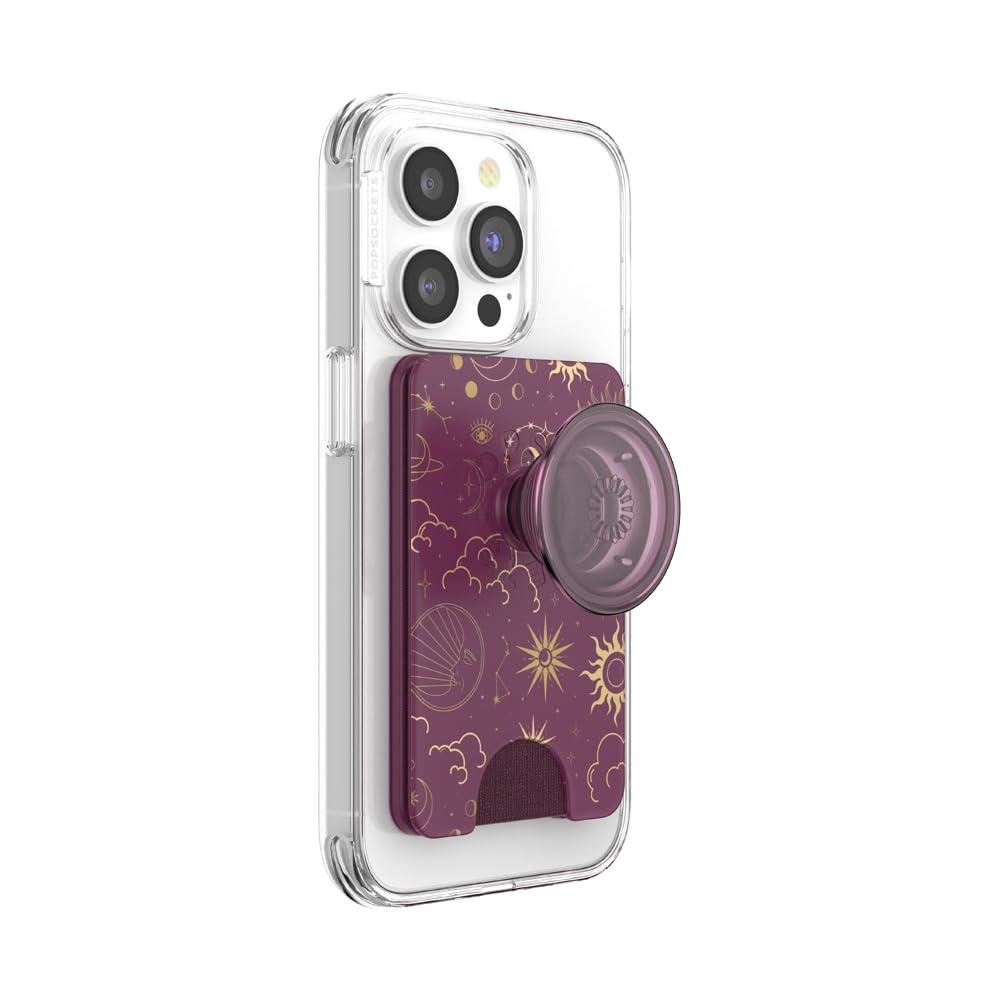 Foto 2 | Funda Para Teléfono Popsockets Celestial Mauve Con Empuñadura Expandible - Venta Internacional.