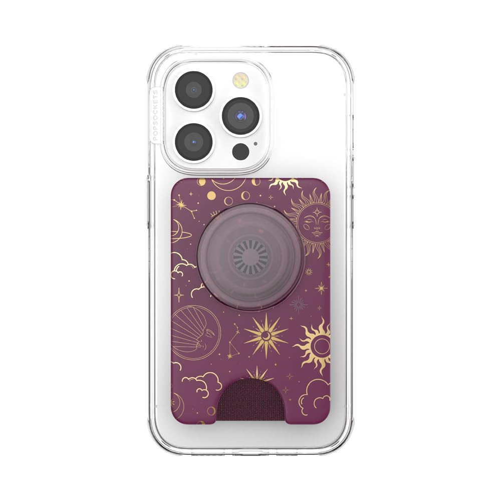 Foto 4 pulgar | Funda Para Teléfono Popsockets Celestial Mauve Con Empuñadura Expandible - Venta Internacional.
