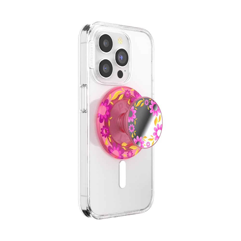 Empuñadura De Teléfono Popsockets Redonda Compatible Con Magsafe Pink - Venta Internacional. $898