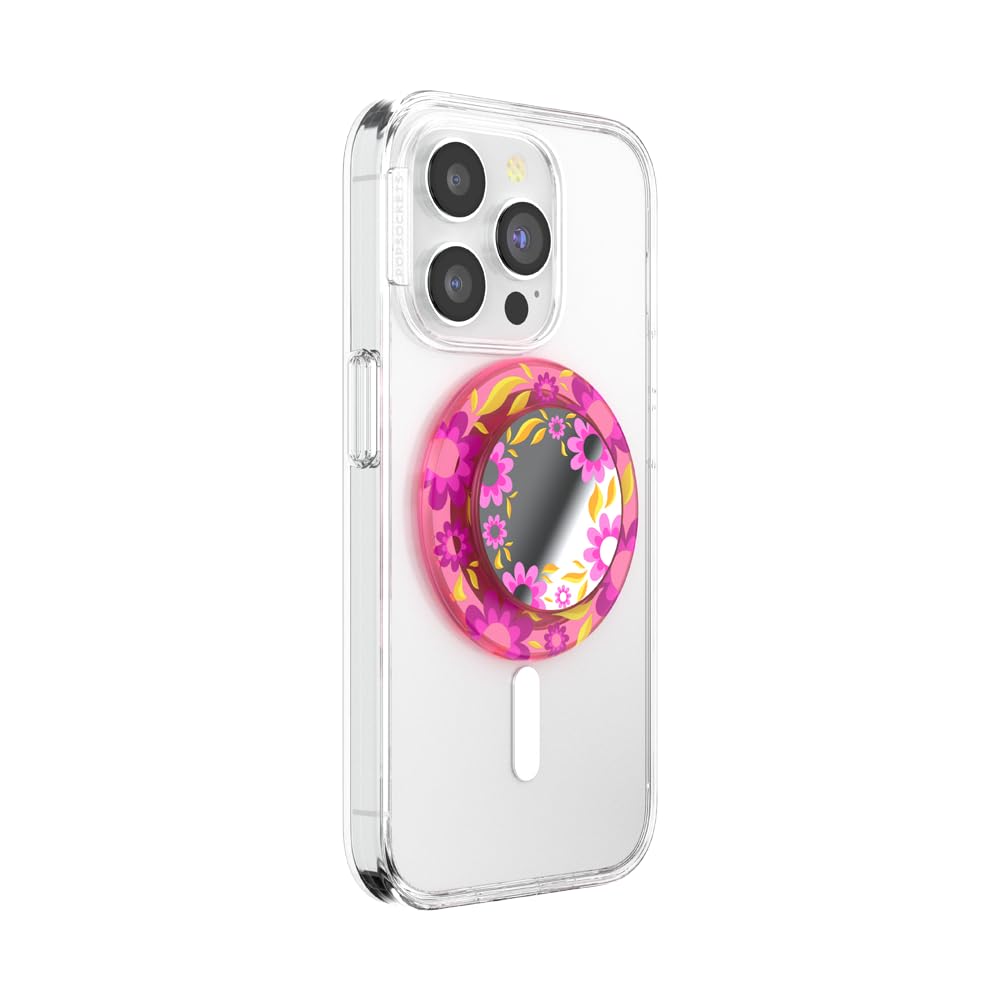 Foto 2 | Empuñadura De Teléfono Popsockets Redonda Compatible Con Magsafe Pink - Venta Internacional.