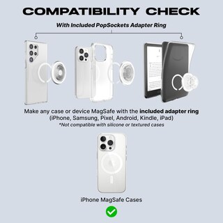 Foto 5 | Empuñadura De Teléfono Popsockets Redonda Compatible Con Magsafe Pink - Venta Internacional.