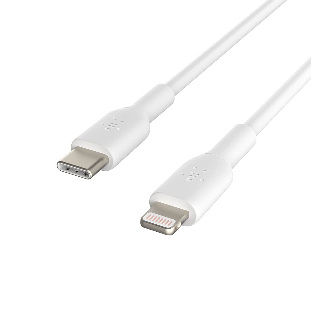 Foto 3 pulgar | Cable De Carga Belkin Boostcharge Usb C A Lightning De 1 M Blanco - Venta Internacional.