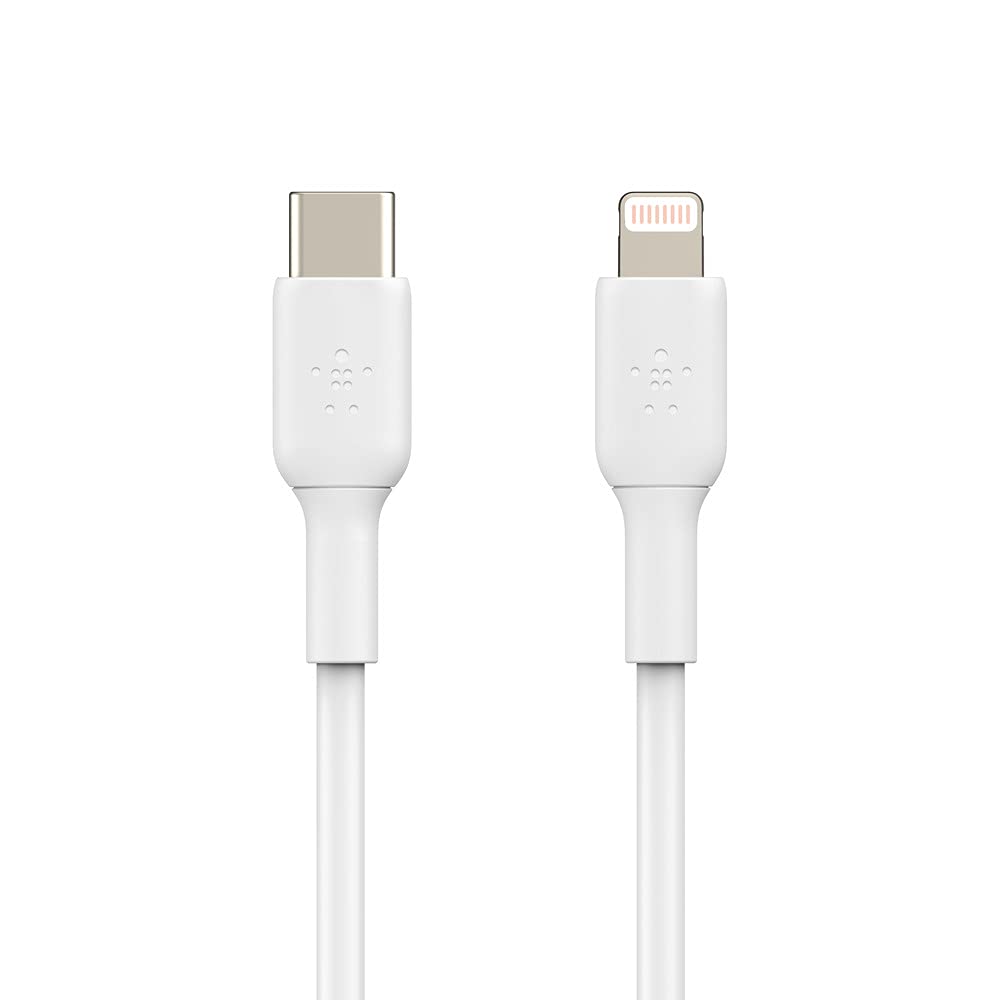 Foto 5 pulgar | Cable De Carga Belkin Boostcharge Usb C A Lightning De 1 M Blanco - Venta Internacional.