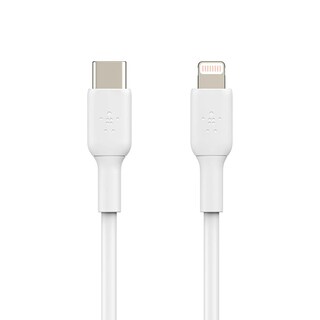 Foto 4 | Cable De Carga Belkin Boostcharge Usb C A Lightning De 1 M Blanco - Venta Internacional.