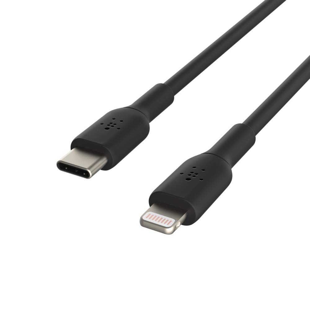 Foto 2 | Cable De Carga Belkin Boostcharge Usb C A Lightning De 1 M Negro - Venta Internacional.