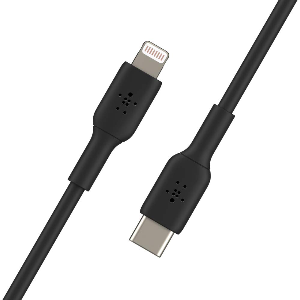 Foto 3 | Cable De Carga Belkin Boostcharge Usb C A Lightning De 1 M Negro - Venta Internacional.