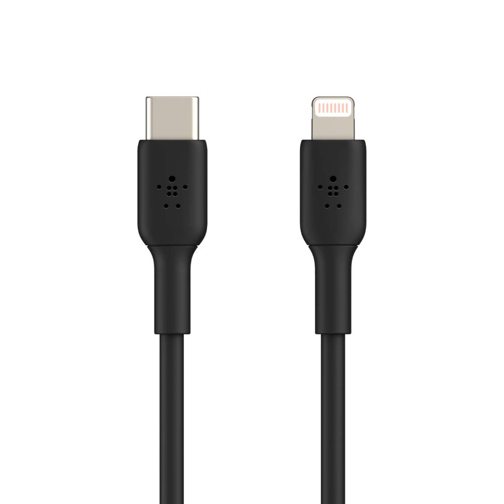Foto 5 | Cable De Carga Belkin Boostcharge Usb C A Lightning De 1 M Negro - Venta Internacional.