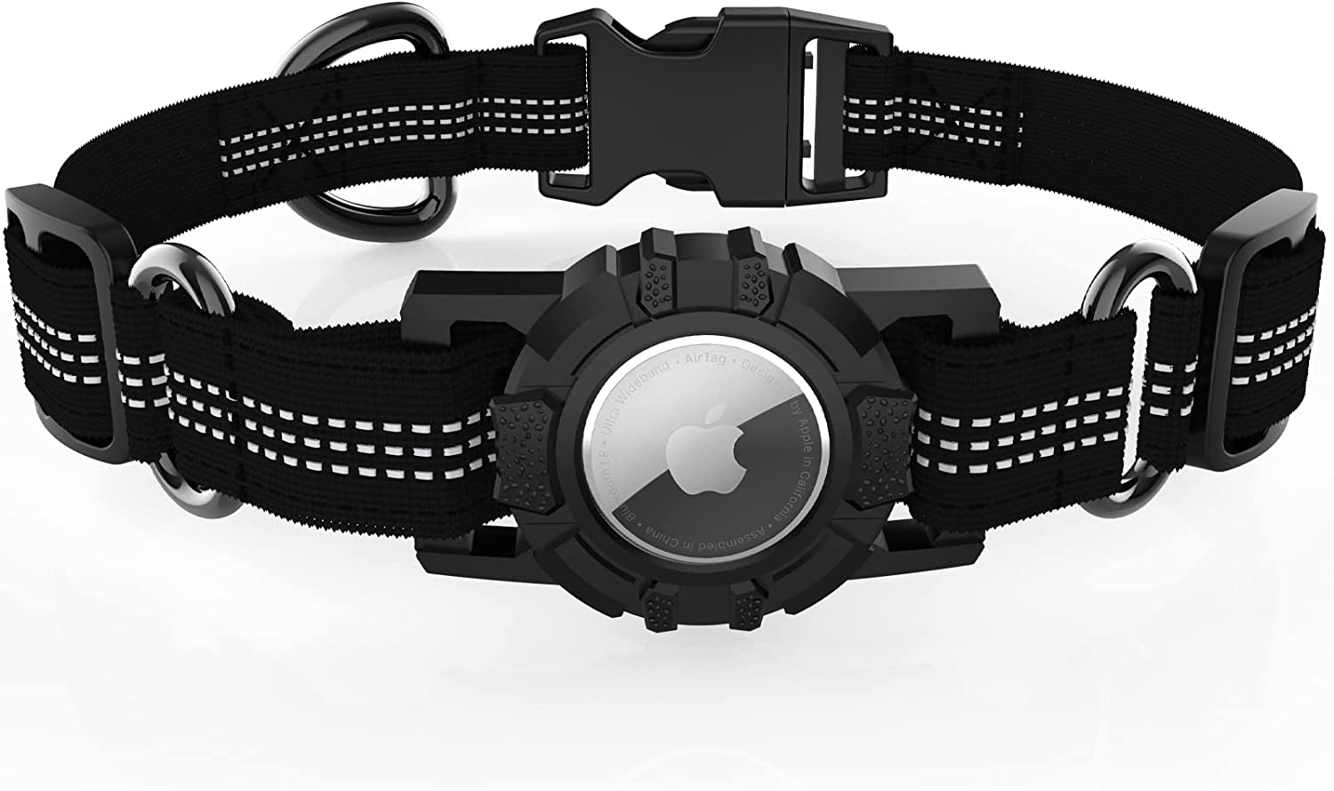 Foto 4 pulgar | Collar De Perro Huoguo Airtag Holder Para Apple Air Tag Reflective - Venta Internacional.
