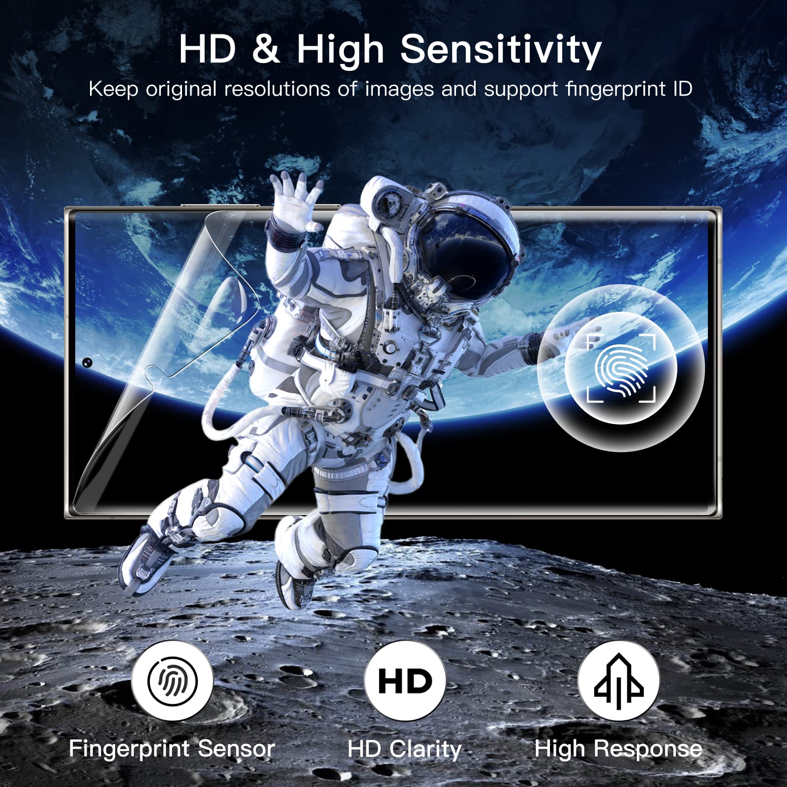 Foto 6 | Protector De Pantalla Jetech Para Samsung Galaxy S23 Ultra 5g 6.8'' - Venta Internacional.