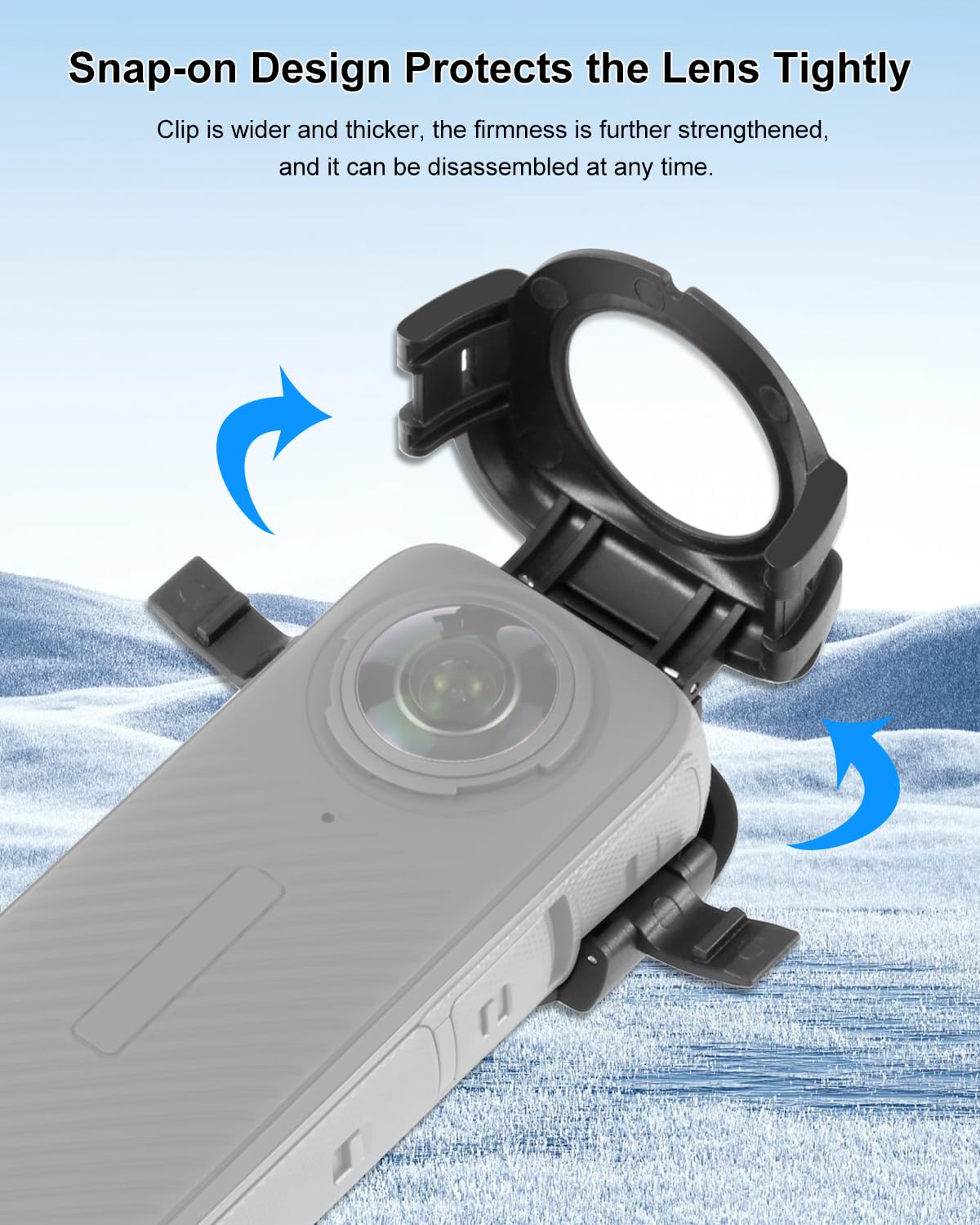 Foto 6 pulgar | Protector De Lente Puluz Para Insta360 X4 A Prueba De Agua Y Antiarañazos - Venta Internacional.