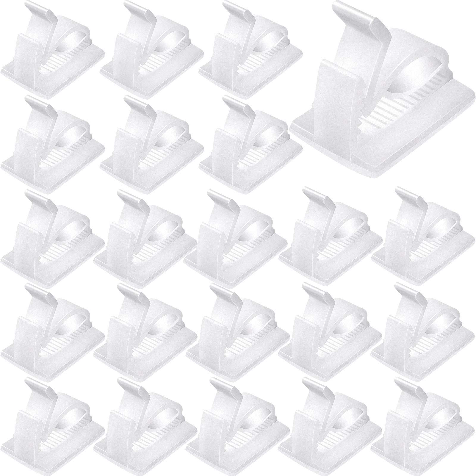 Foto 2 pulgar | Cable Clips Maitys - Soporte Adhesivo Para Cables (120 Unidades), Color Blanco - Venta Internacional.