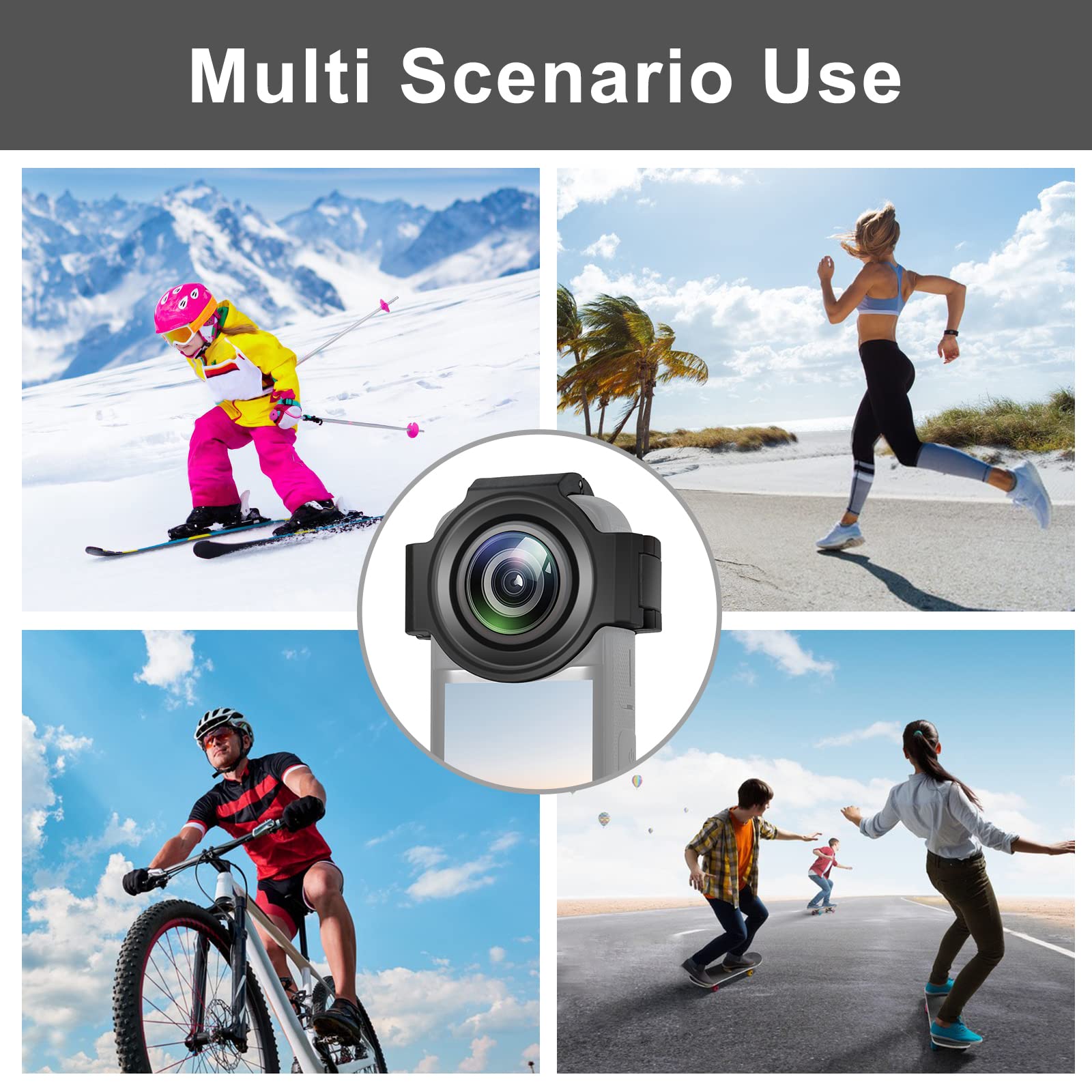 Foto 7 | Protector De Lente Puluz, Actualización Para Accesorios De Cámara Insta360 X3 - Venta Internacional.