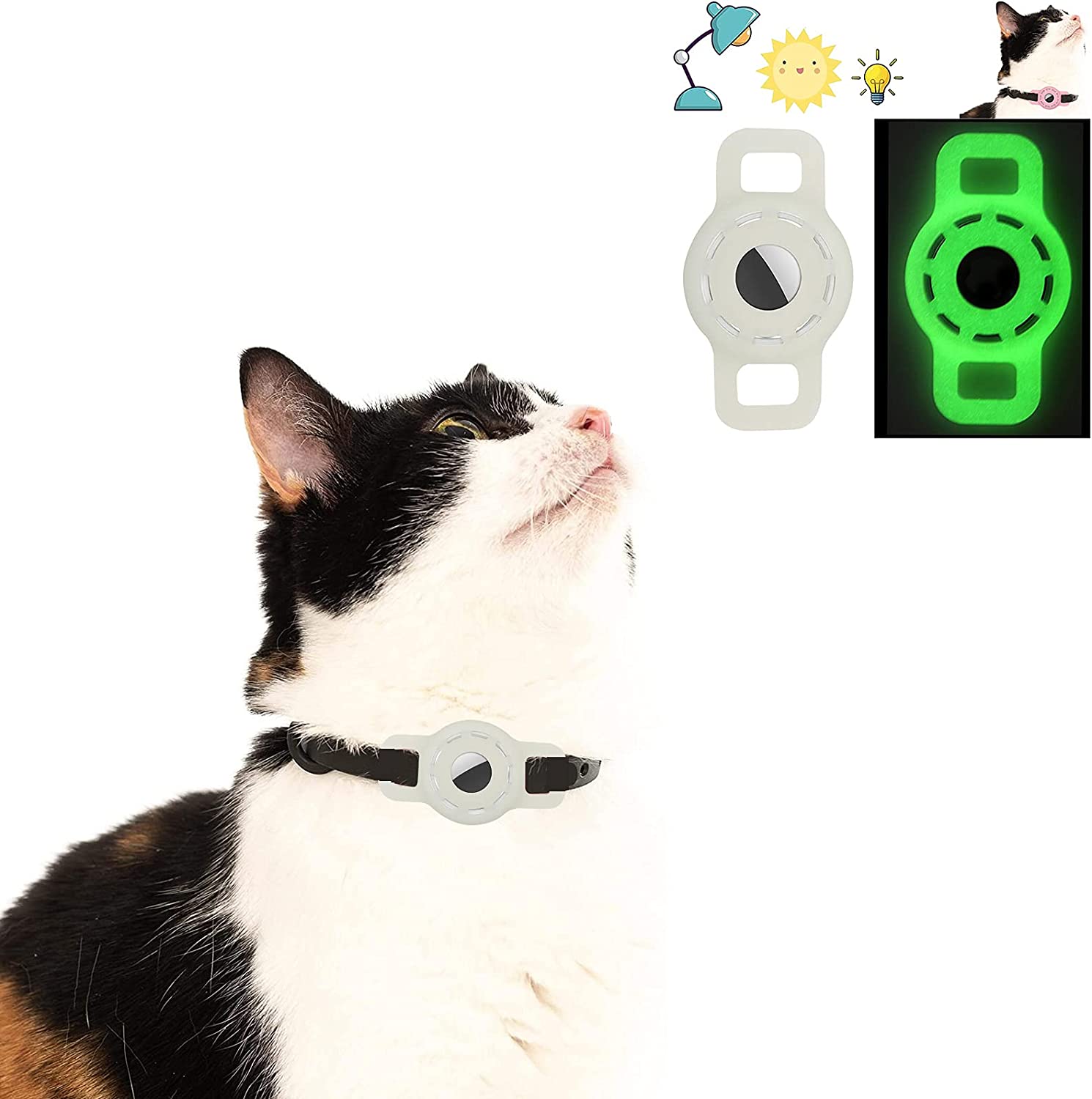 Foto 2 | Soporte Para Collares Airtag Para Gatos Compatible Con Apple Airtag - Venta Internacional.