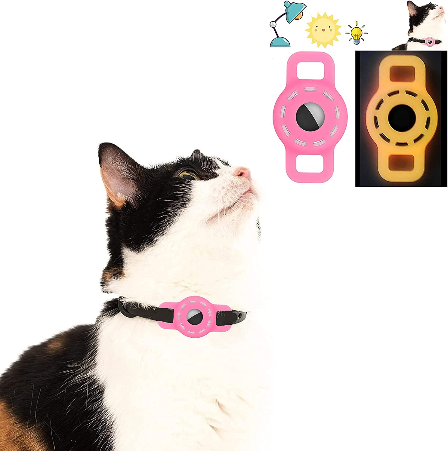 Foto 3 | Soporte Para Collares Airtag Para Gatos Compatible Con Apple Airtag - Venta Internacional.