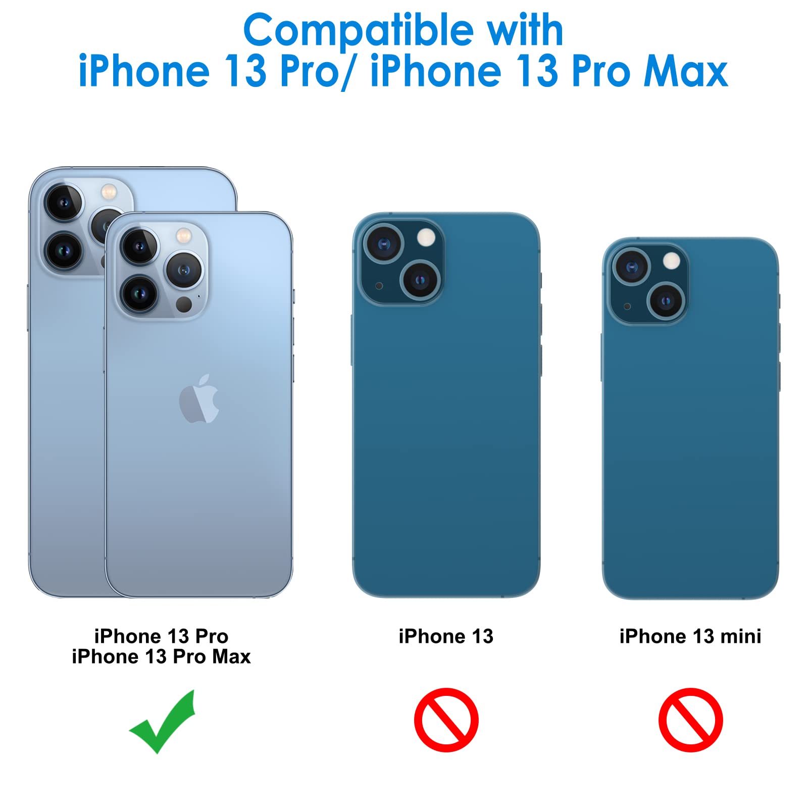 Foto 3 pulgar | Protector De Lente De Cámara Jetech Para Iphone 13 Pro Max/pro 6.1-6.7 - Venta Internacional.