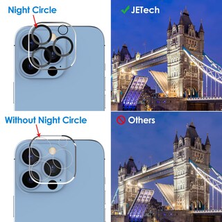 Foto 6 | Protector De Lente De Cámara Jetech Para Iphone 13 Pro Max/pro 6.1-6.7 - Venta Internacional.