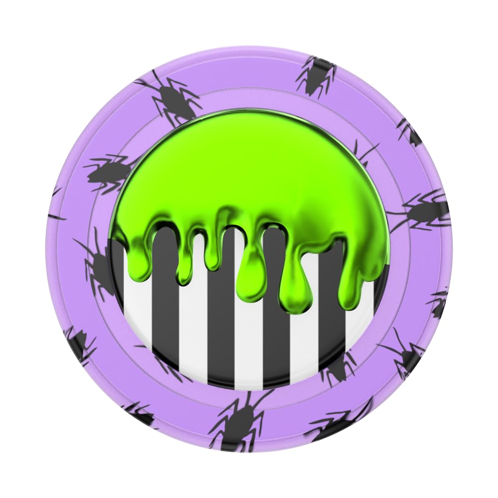 Foto 6 pulgar | Soporte Para Teléfono Popsockets, Redondo, Compatible Con Magsafe, Beetlejuice - Venta Internacional.