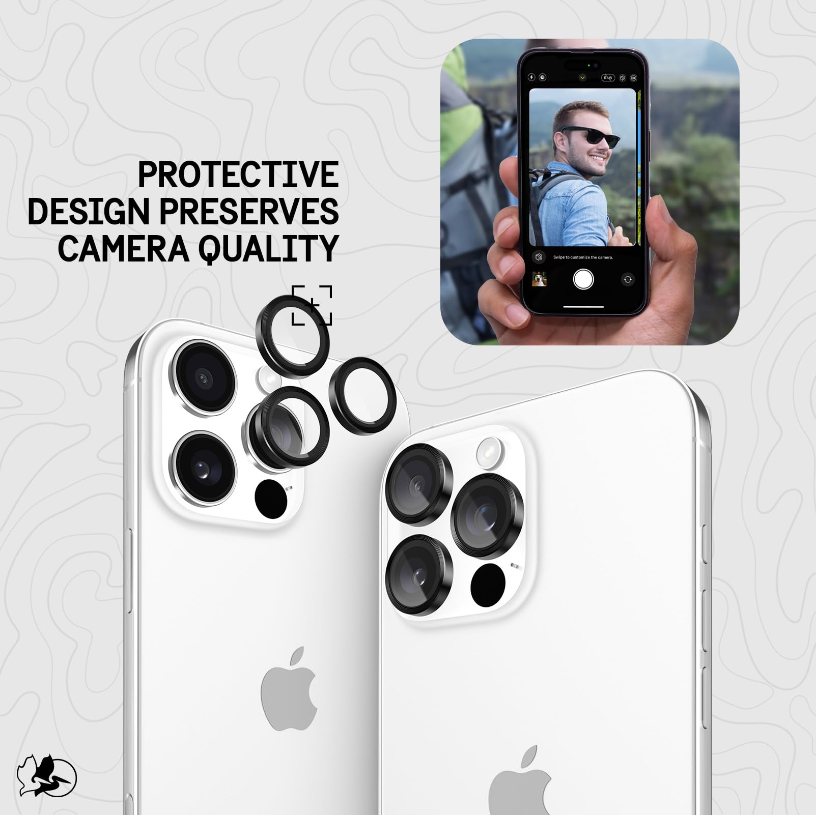 Foto 5 pulgar | Protector De Lente De Cámara Pelican Para Iphone 16 Pro Max/16 Pro - Venta Internacional.