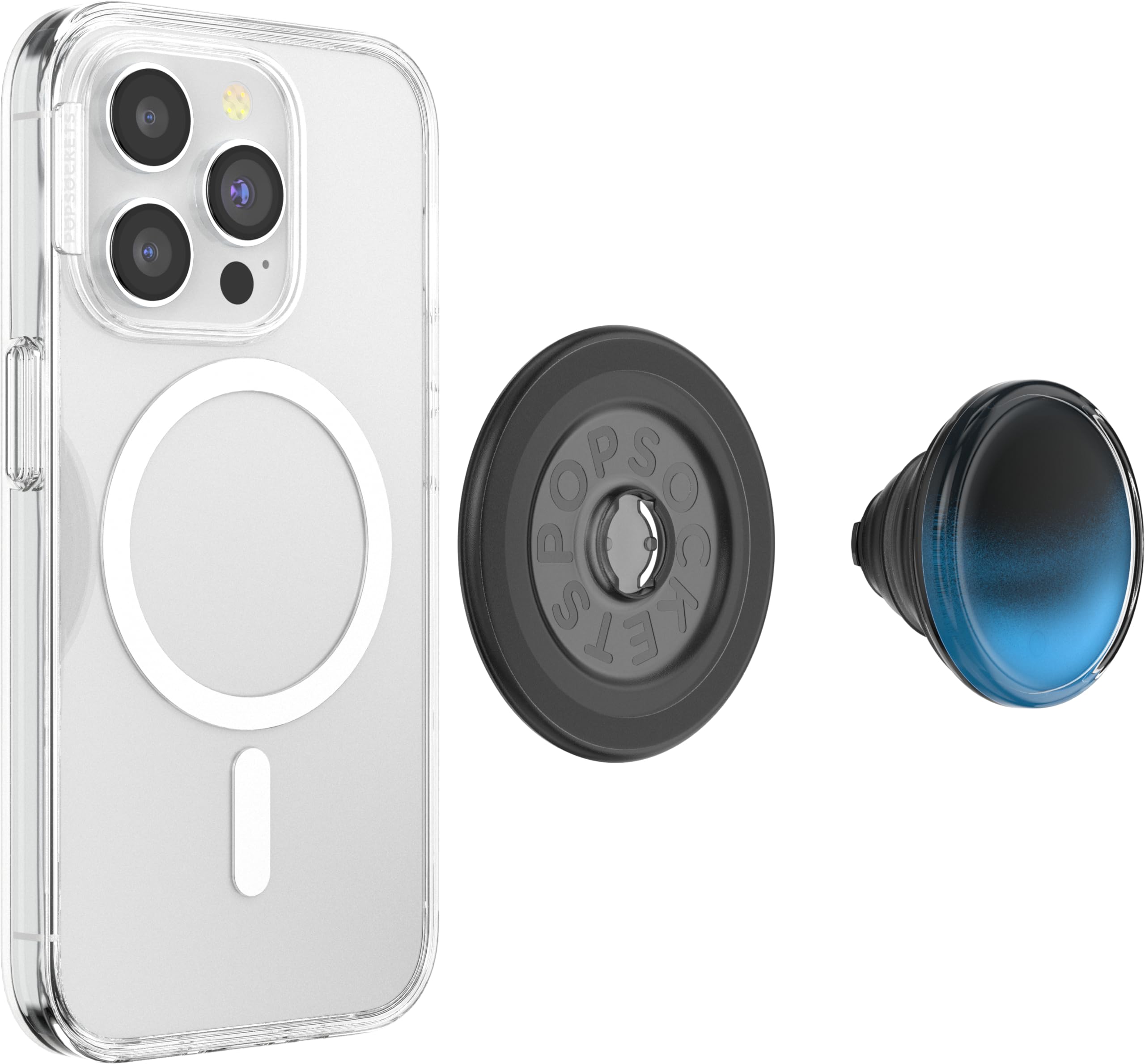 Foto 4 pulgar | Agarre Para Teléfono, Popsockets, Tidepool, Night Tide, Compatible Con Magsafe - Venta Internacional.