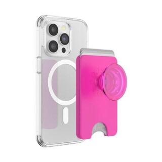 Foto 1 | Cartera Para Teléfono Popsockets Magenta Con Agarre Expandible Y Adaptador - Venta Internacional.