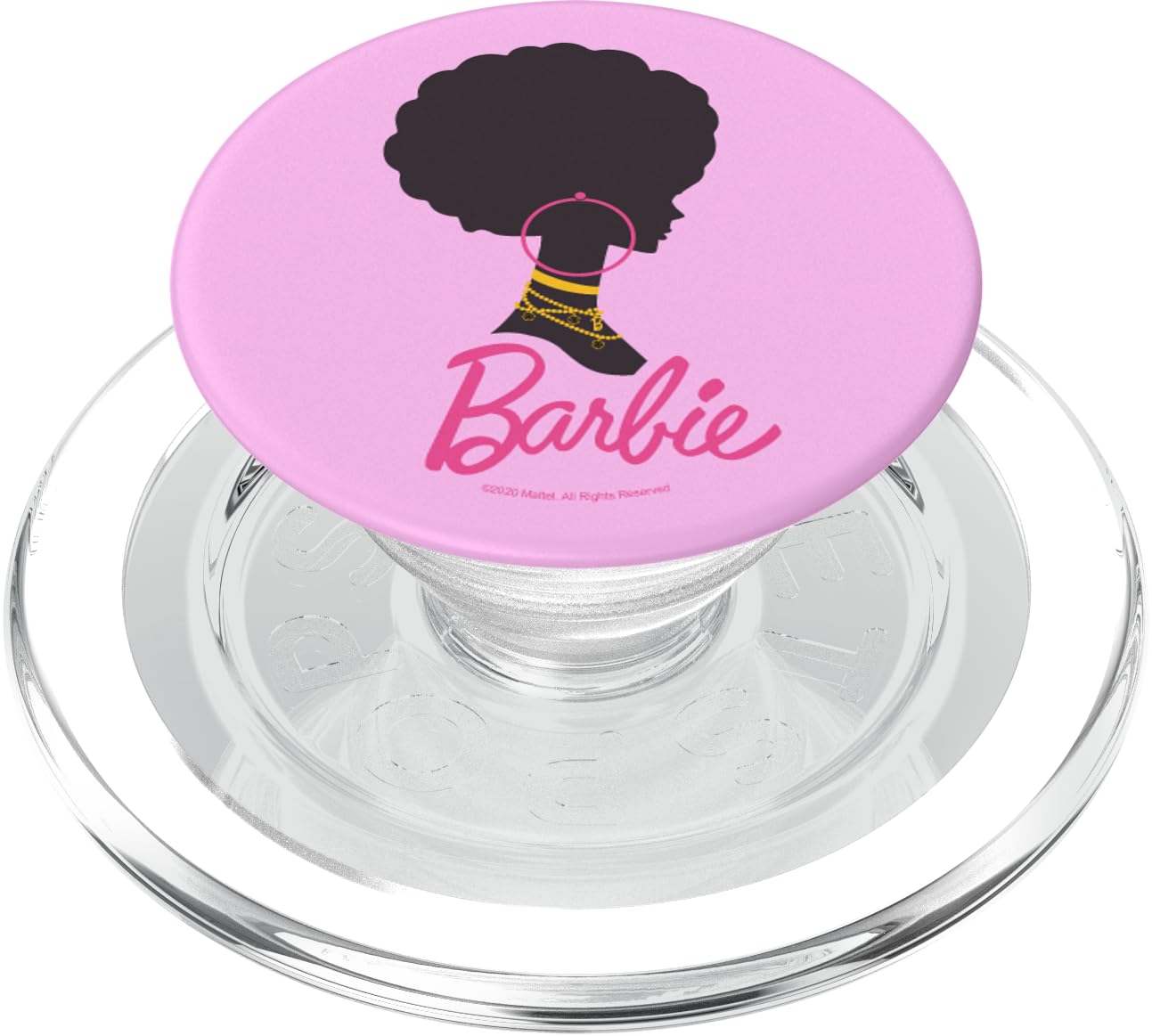 Foto 2 pulgar | Popsockets Magsafe Popgrip Para Iphone Barbie Afro Silhouette - Venta Internacional.