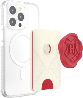 Foto 3 | Cartera Para Teléfono Popsockets Con Letra De Hogwarts Con Empuñadura Expandible - Venta Internacional.