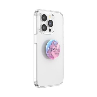 Foto 2 | Phone Grip Popsockets Disney Stitch Con Purpurina Y Besos De Ángel - Venta Internacional.